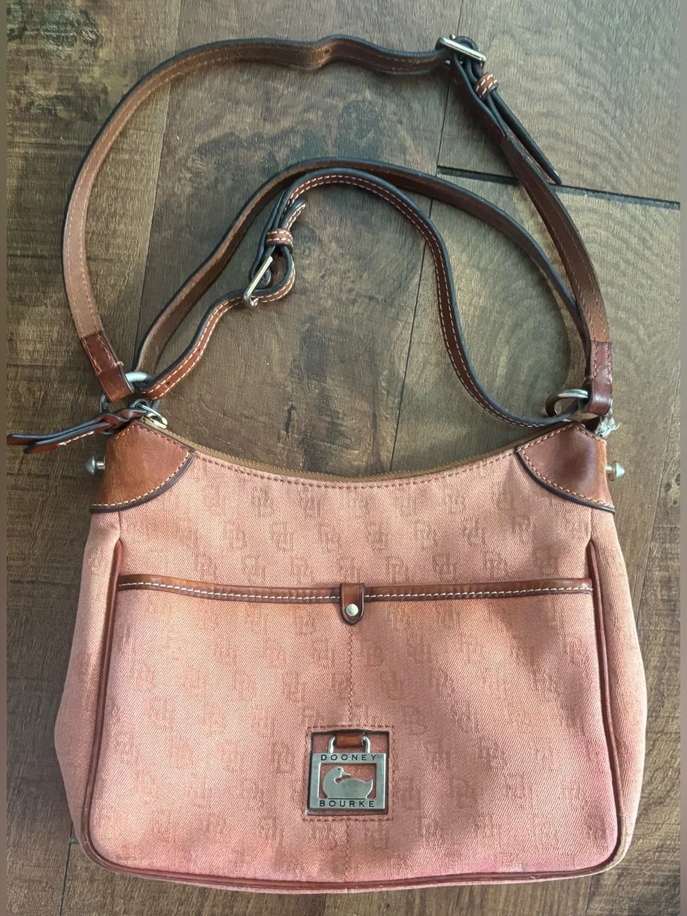Dooney & Bourke monogram hobo bag purse